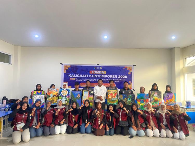 Ketika Huruf Menjadi Karya, Formadiksi KIP-K Polbeng Sukses Gelar Lomba Kaligrafi Kontemporer 2025
