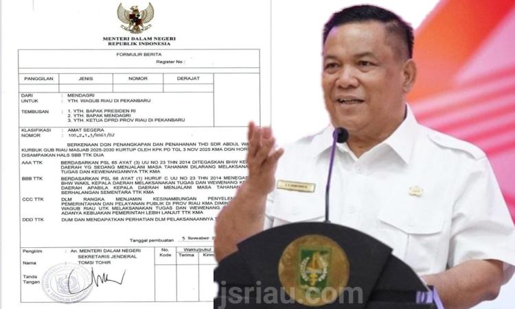 SF Hariyanto Ambil Kendali Riau, Menjaga Stabilitas di Tengah Badai Korupsi