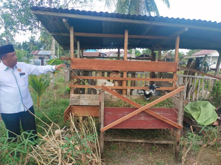 Pastikan Tepat Sasaran, Baznas Bengkalis Monitoring Bantuan Zakat Produktif di Senggoro