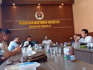 Jelang SE2026, BPS dan PWI Bengkalis Perkuat Kolaborasi Data dan Informasi