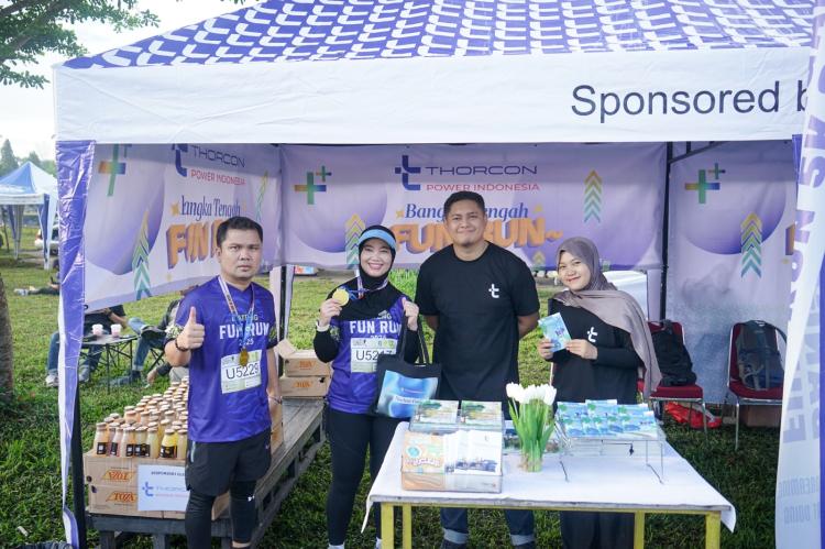 Fun Run 2025: Simbol Kebersamaan Akhir Tahun Bangka Tengah Bersama Thorcon
