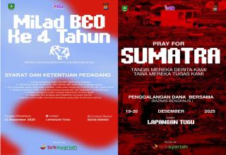 Kolaborasi Kreatif dan Aksi Kemanusiaan Warnai Milad Ke-4 BEO di Lapangan Tugu Bengkalis