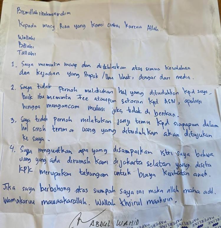 Sumpah Keyakinan dan Spekulasi Publik: TPF Ungkap Alasan Kawal Kasus Abdul Wahid