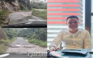 Pantauan INPEST: Bupati Humbang Hasundutan Diharapkan Cek Jalan Doloksanggul - Sijama Polang Rusak Berat