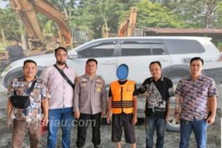 Gakkum Kehutanan Tindak Pembalakan Liar di Tesso Nilo, Pajero Sport Jadi Barang Bukti