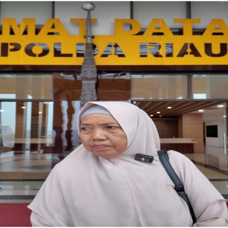 Suara Bergetar dan Menahan Tangis di Polda Riau, Nenek 73 Tahun Inginkan Keadilan dan Hak Kembali