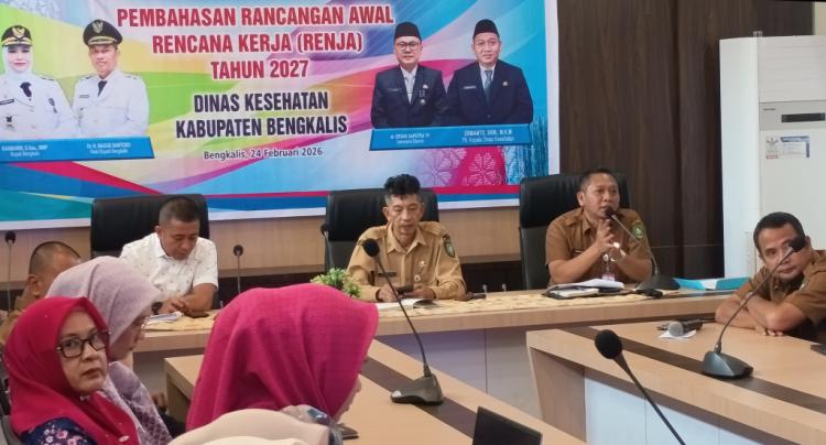 FPD Dinkes Bengkalis Sinkronkan Program Kesehatan dengan Visi Kepala Daerah