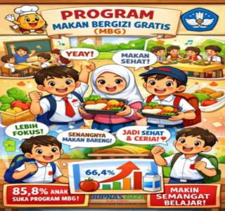 Riset Kemendikdasmen dan LabSosio UI: MBG Terbukti Perkuat Gizi dan Dongkrak Semangat Belajar Nasional