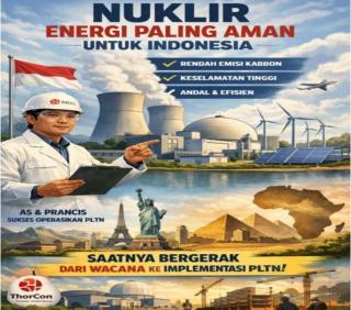 Tak Lagi Sekadar Wacana, BRIN Tegaskan Nuklir Pilar Strategis Transisi Energi Indonesia