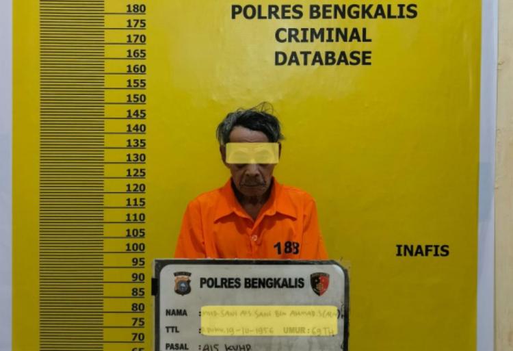 Usia Senja Ternoda: Polres Bengkalis Tangkap Kakek 69 Tahun Terkait Dugaan Pencabulan Anak