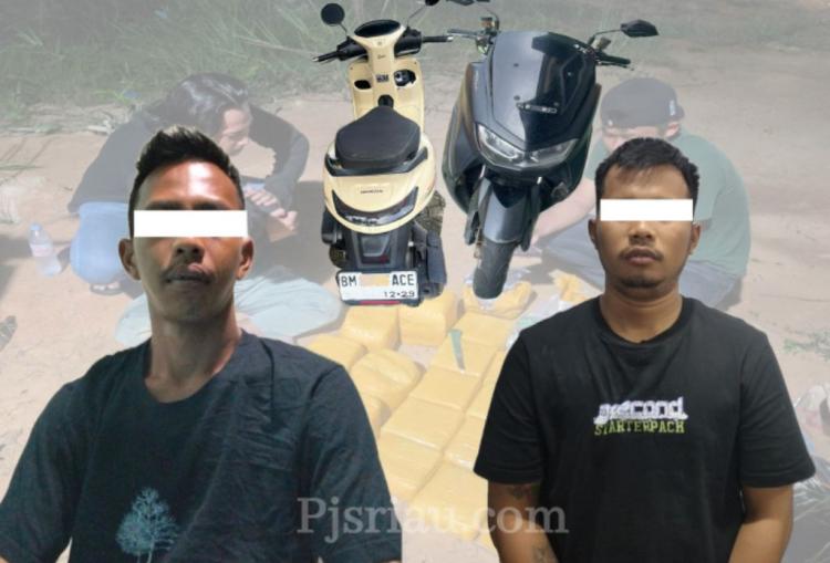 Jejak Senyap Narkotika Terkuak, Kurir dan Sabu Skala Besar Diamankan Polres Bengkalis