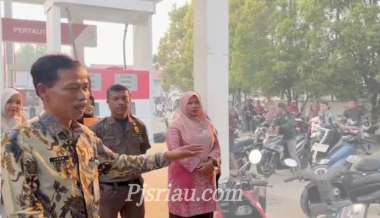 Antara Stok dan Akses: PMII Ungkap Celah Distribusi BBM Subsidi di Bengkalis