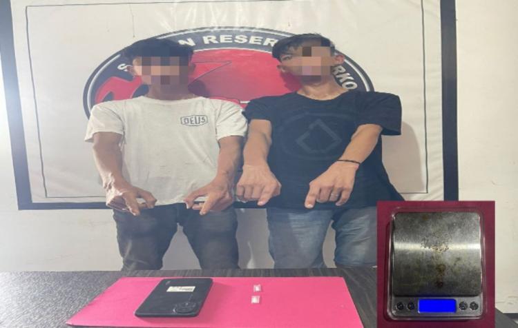 Satresnarkoba Polres Bengkalis Gerebek Rumah Kos, Dua Pelaku Sabu Ditangkap