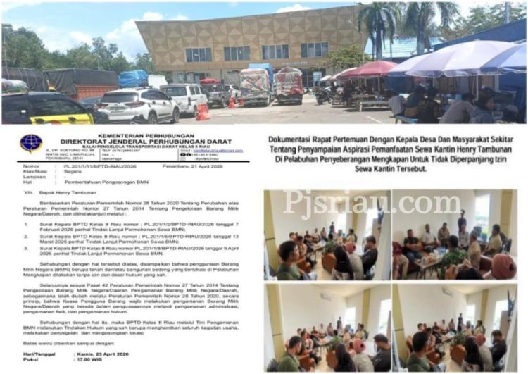 Polemik Kantin Pelabuhan Roro Mengkapan Memanas, Pengusaha Soroti Kebijakan yang Dinilai Tidak Transparan