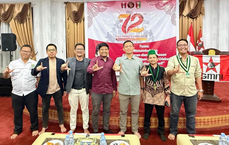 Dies Natalis GMNI Riau Jadi Panggung Seruan Demokrasi dan Perlawanan terhadap Narkoba
