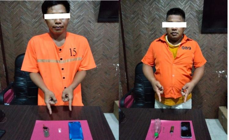 Operasi Antik Bengkalis Ungkap Dugaan Jaringan Sabu, Dua Pria Diamankan di Lokasi Berbeda 