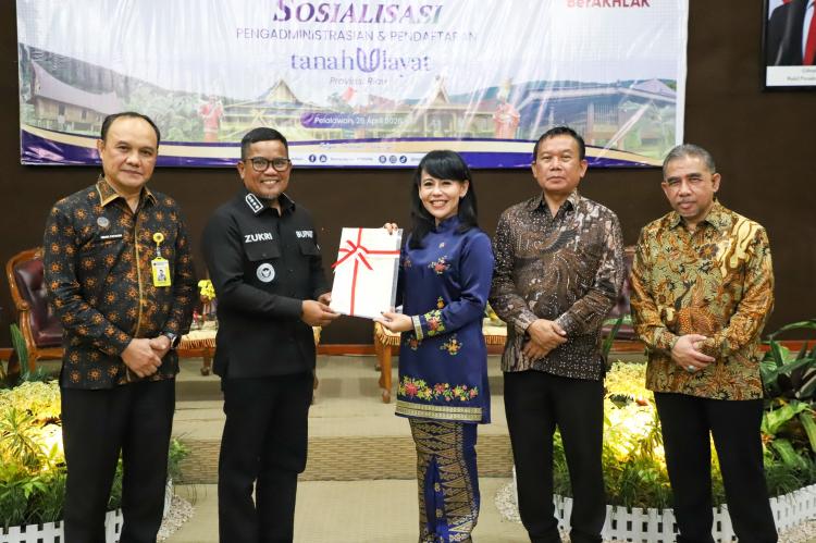 Stafsus ATR/BPN Rezka Okto: Pendaftaran Tanah Ulayat Riau Jadi Prioritas
