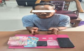 Pengedar Sabu 58 Tahun Ditangkap Polisi di Kawasan Asrama Tribrata Mandau