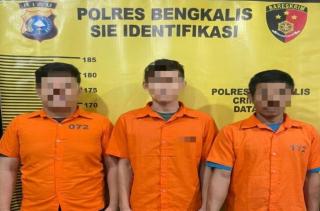 Tiga Pengguna Termasuk Kakak Beradik Positif Sabu Diamankan Polres Bengkalis