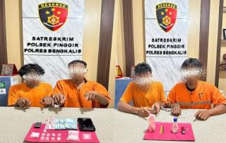 Jaringan Sabu Buluh Apo Terbongkar, Empat Orang Diamankan dalam Dua Penindakan