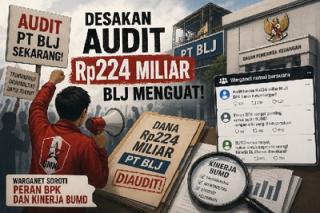 Desakan Audit Dana PI Rp224 Miliar BLJ Bengkalis Menguat, Warganet Soroti Peran BPK dan Laporan Keuangan 2023? 