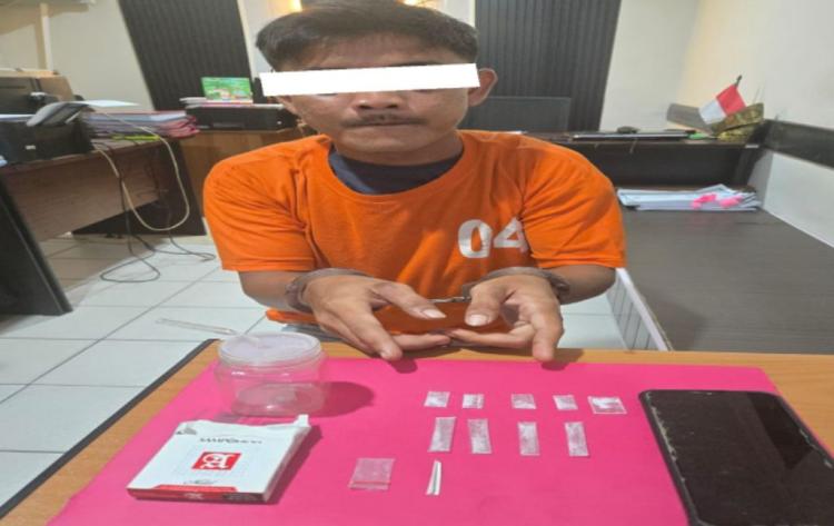 Polsek Bukit Batu Ungkap Peredaran Sabu di Sungai Selari, Pria 25 Tahun Diamankan