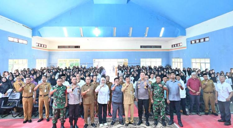 GEMPAR Bantan Deklarasikan Perangi Narkoba, Pemkab Bengkalis Beri Dukungan Penuh