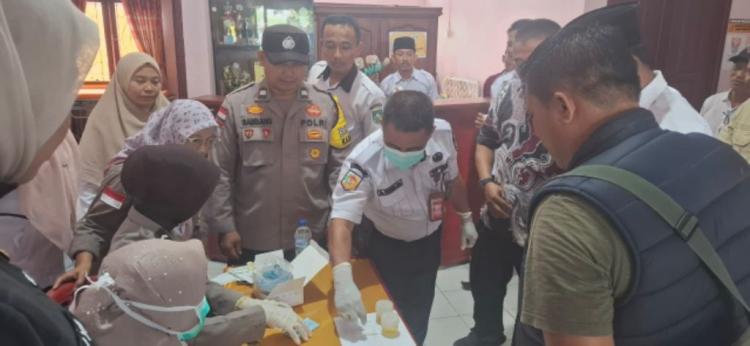 Integritas Aparatur Diuji Tanpa Peringatan, Desa Pangkalan Nyirih Bersih dari Narkoba