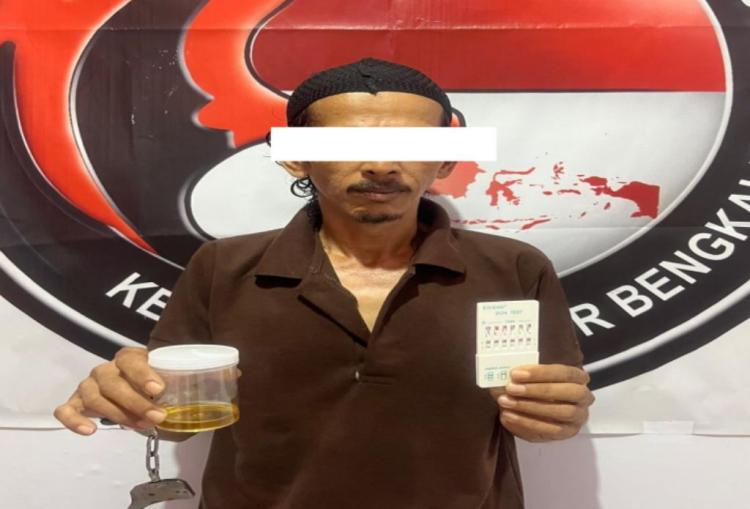 Konsumsi Sabu di Rumah, Warga Babussalam Diamankan Satresnarkoba Polres Bengkalis 