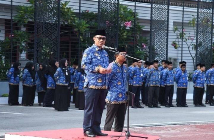 Wabup Bagus Santoso Sebagai Inspektur Upacara: Peringatan Harkitnas di Bengkalis Gaungkan Semangat Jaga Generasi Muda di Era Digital