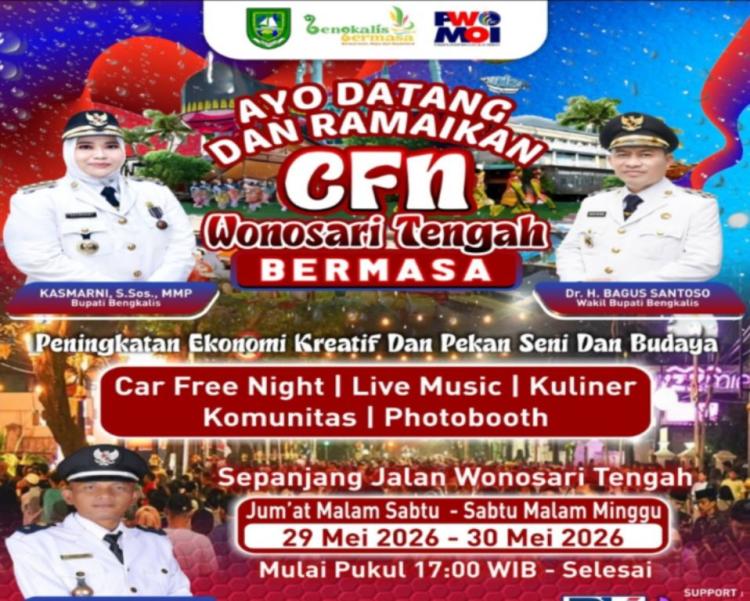 CFN Wonosari Tengah Bermasa Hadirkan Hiburan Rakyat dan Akselerasi Ekonomi Kreatif Warga