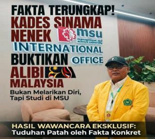 Patahkan Isu “Kabur” ke Malaysia, Kades Sinama Nenek Kembali Bertugas dan Ungkap Fakta Sebenarnya