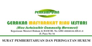 Gerakan Masyarakat Riau Lestari Desak PLN Audit Pembayaran Ganti Rugi Lahan SUTET di Desa Api-Api