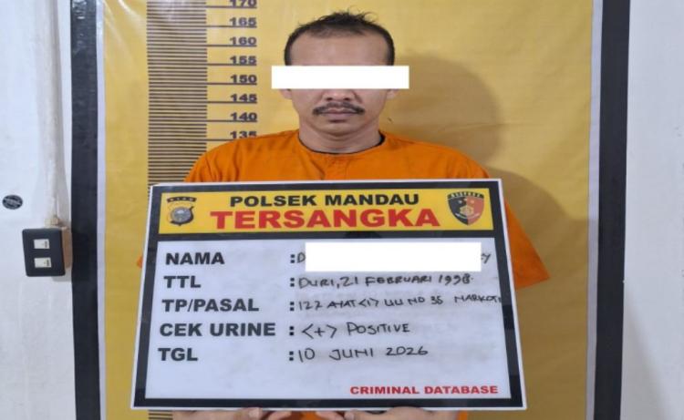 Laporan Warga Berbuah Penindakan, Penyalahguna Sabu di Air Jamban Diamankan