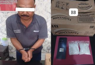 Kurir Penjemput Sabu 198 Gram Dibekuk di Pelabuhan JU Mundam, Jaringan Rupat Diburu