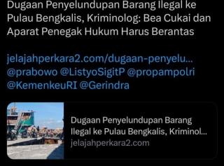 Polres Bengkalis Perkuat Perang Melawan Penyelundupan Ilegal, Masyarakat Diajak Berperan Aktif