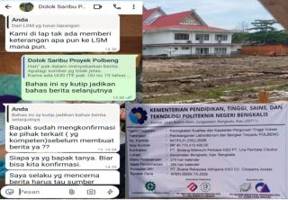 Proyek Rp40 Miliar Polbeng Disorot, Dugaan Tiang Pancang Tak Sesuai Spesifikasi Mengemuka