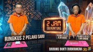 Pengembangan Kilat, Satresnarkoba Polres Bengkalis Ringkus Dua Pelaku Sabu dalam Dua Jam