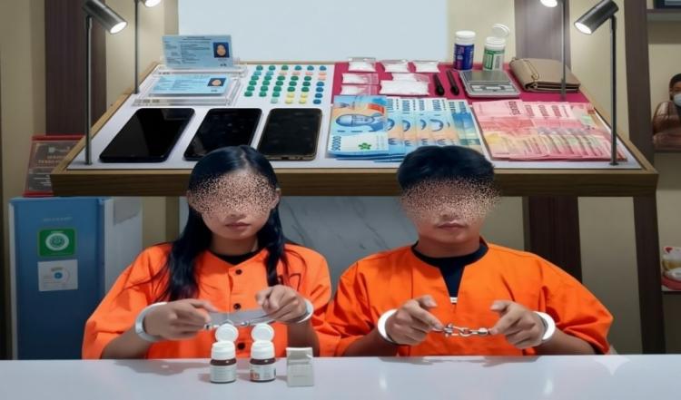 Jaringan Narkoba Terkuak dari Kamar Kos, Polsek Pinggir Ciduk Dua Pelaku