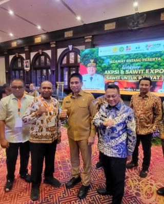 Bupati Rohil Perjuangkan Kepentingan Petani Sawit di Workshop APKASI & Sawit Expo 2026