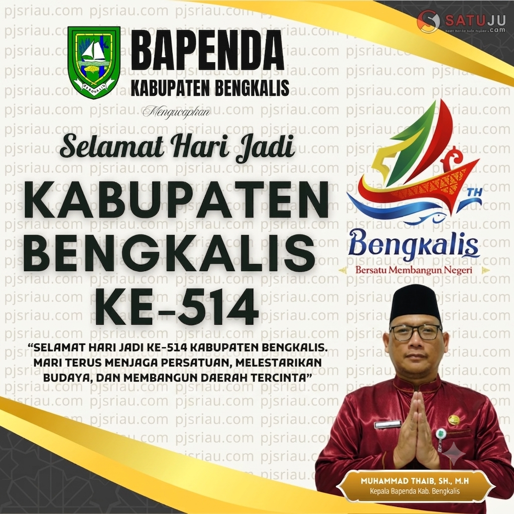 HUT BENGKALIS: Kadis BAPENDA Bengkalis